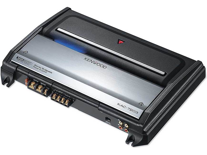 Kenwood KAC-7203 2-channel car amplifier 170 watts RMS x 2 at