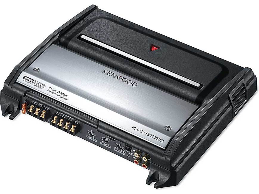 OIOI　Kenwood KRF-V7030 アンプ 本体 Kenwood KAC-8103D Mono subwoofer amplifier 500 watts RMS x 1 at 2