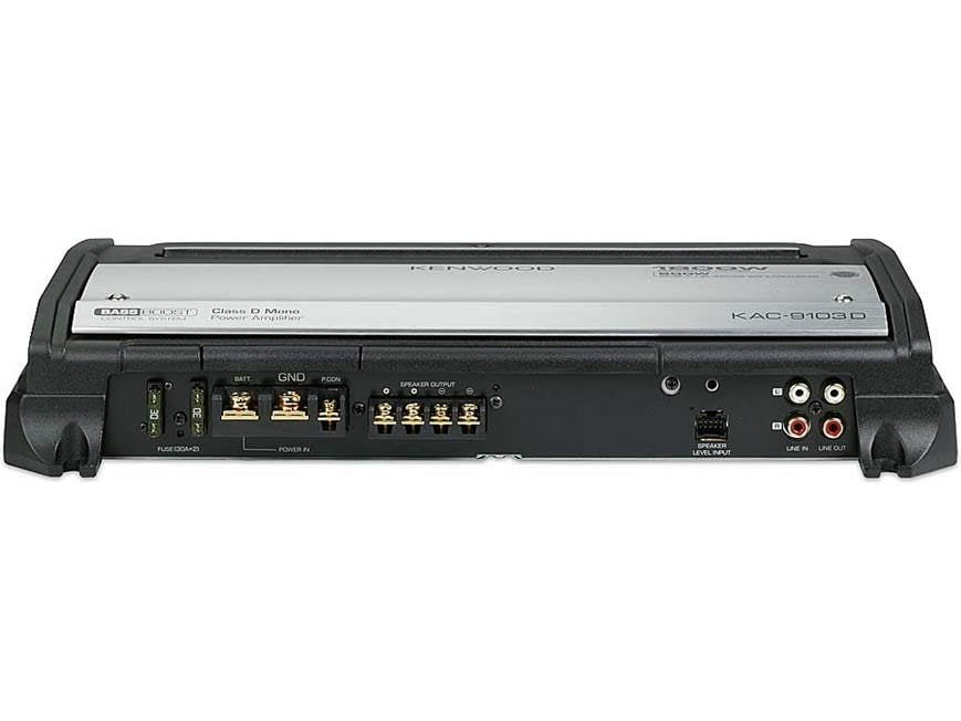 Kenwood KAC-9103D Mono subwoofer amplifier 900 watts RMS x 1 at 2