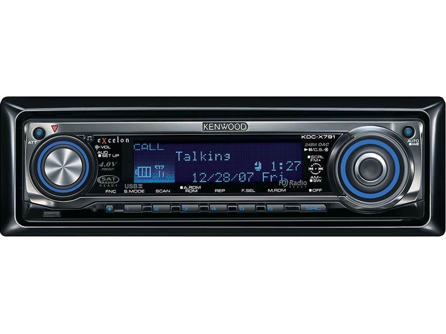 Kenwood Excelon KDC-X791 CD receiver at Crutchfield Canada