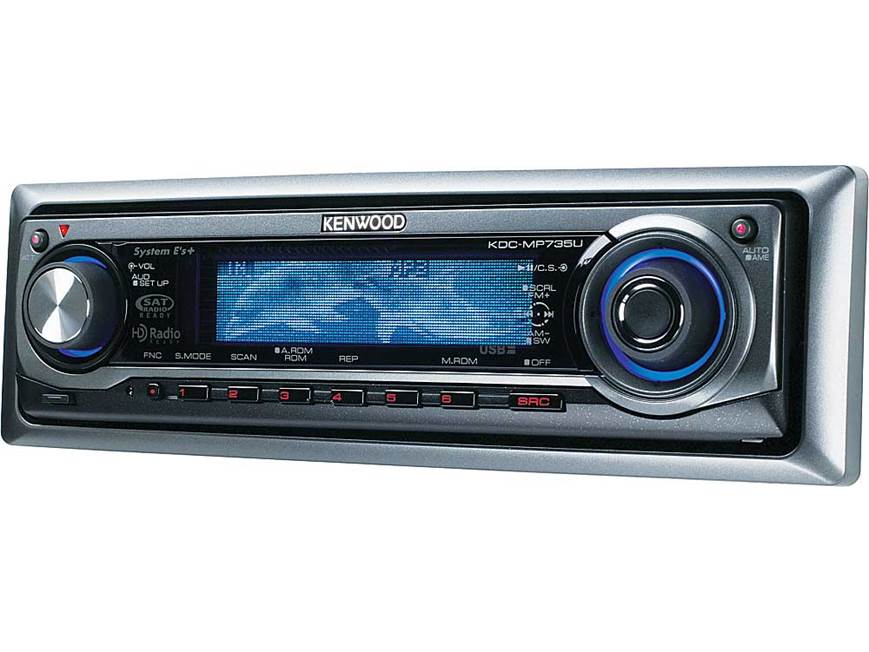 Kenwood KDC-MP735U CD receiver at Crutchfield Canada