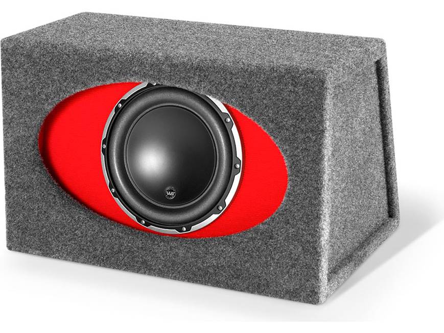 JL Audio HO110R-W6v2 Ported H.O. Wedge™ enclosure with one 10