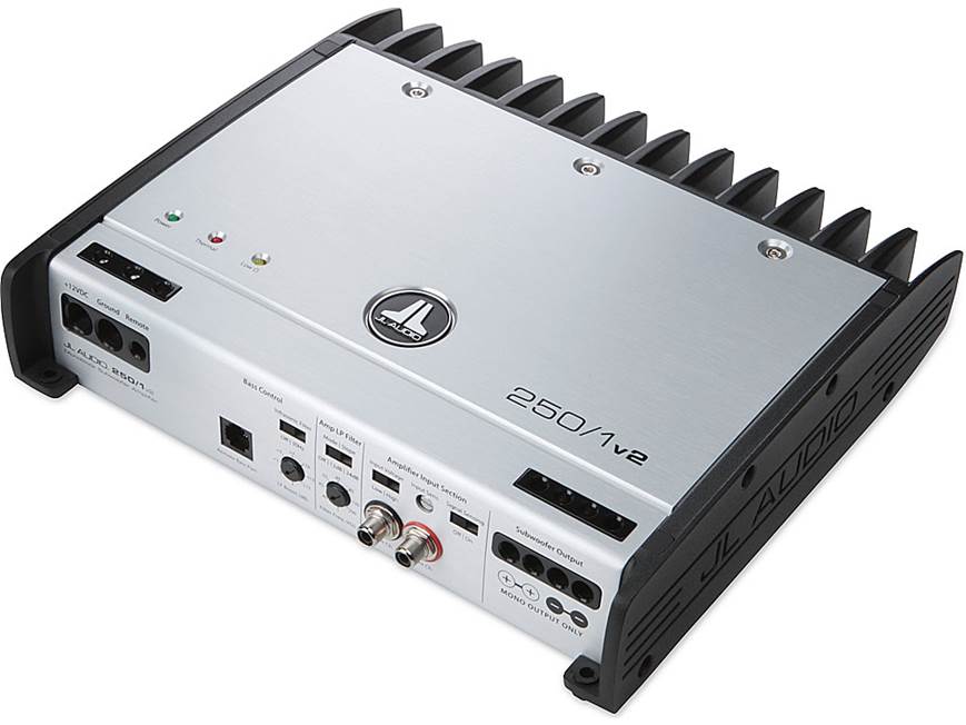JL Audio Slash v2 Series 250/1v2 Mono subwoofer amplifier 250