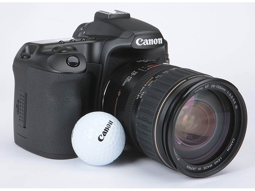 Canon EOS 40D 10.1-megapixel digital SLR camera with 28-135mm