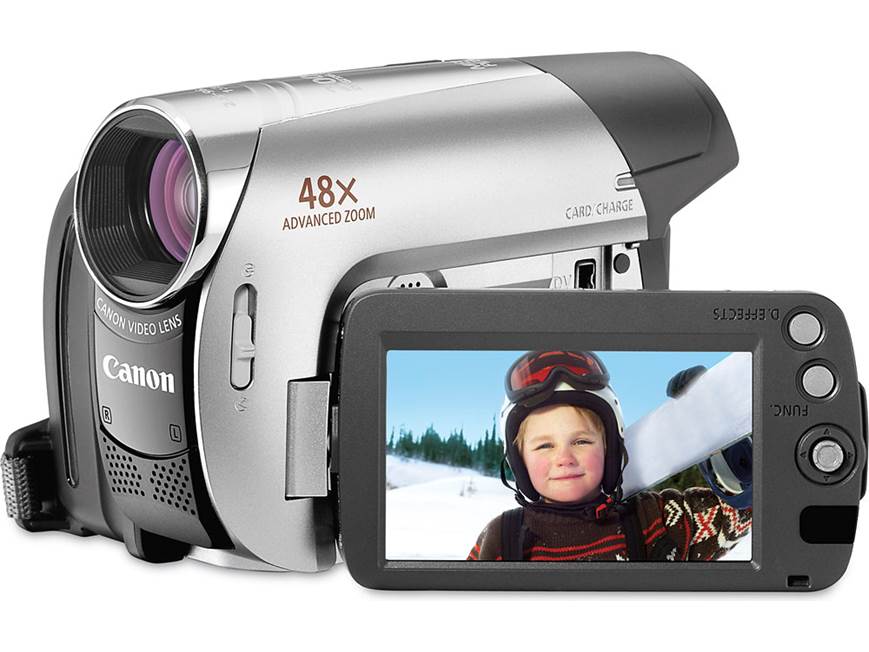 Canon ZR950 Mini DV camcorder at Crutchfield Canada