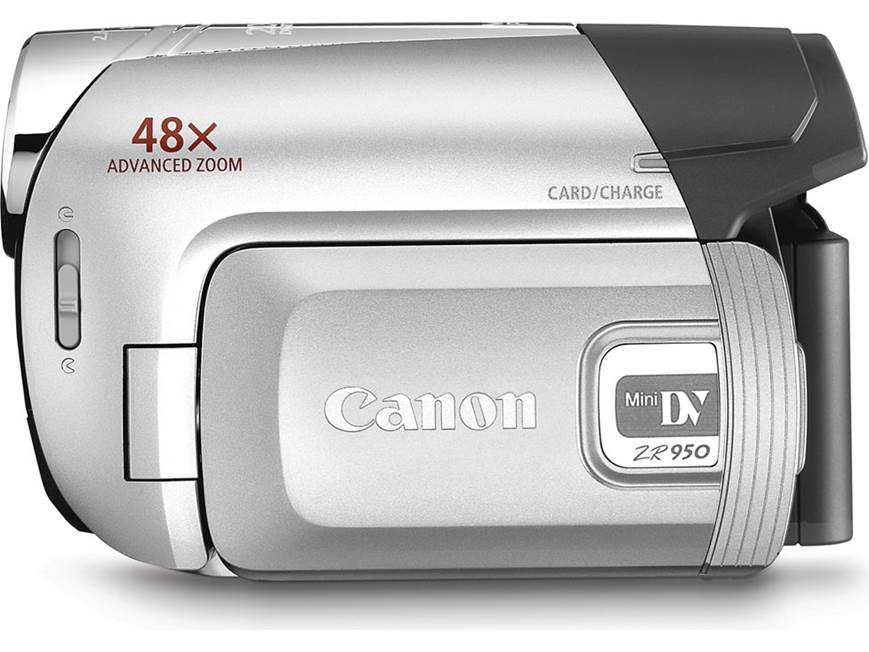 Canon ZR950 Mini DV camcorder at Crutchfield Canada