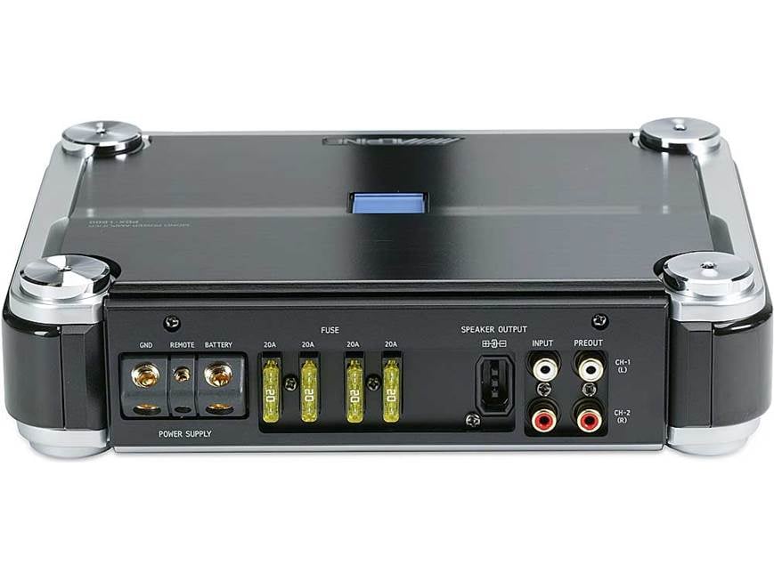 Alpine PDX-1.600 Mono subwoofer car amplifier 600 watts RMS x 1 at