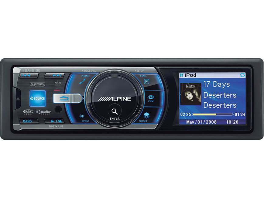 Alpine iDA-X100 Digital media receiver at Crutchfield Canada