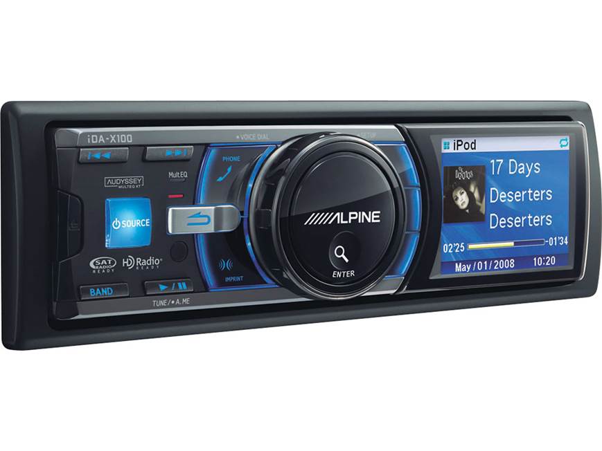 Alpine iDA-X100 Digital media receiver at Crutchfield Canada