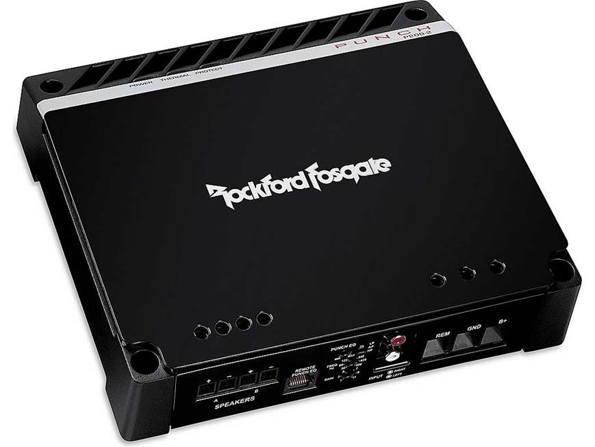 Rockford ロックフォード アンプ　P200-2 Rockford Fosgate Punch P200-2 2-channel car amplifier 50 watts RMS