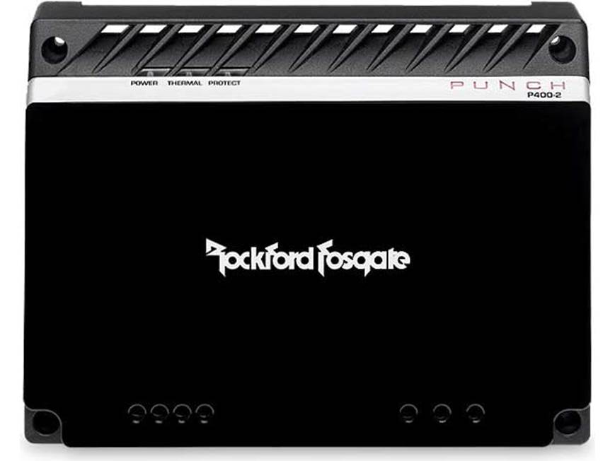 カーオーディオ Rockford Fosgatde PUNCH P400-2 Rockford Fosgate Punch P400-2 2-channel car amplifier 100 watts