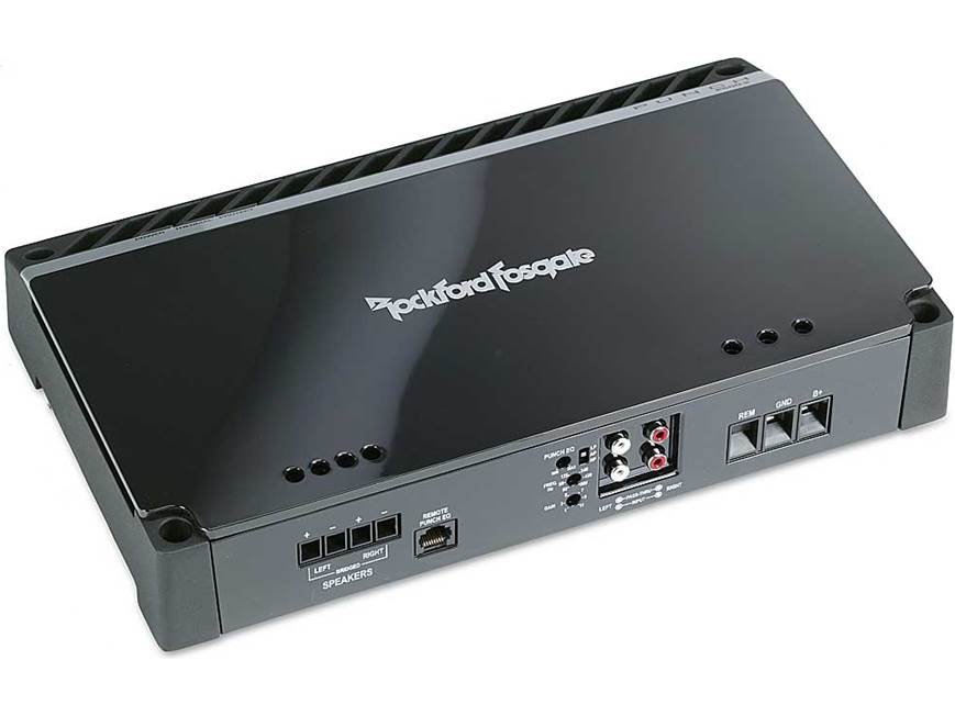ロックフォード　アンプ　P500×2 Rockford Rockford Fosgate Punch P500-2 2-channel car amplifier 125 watts