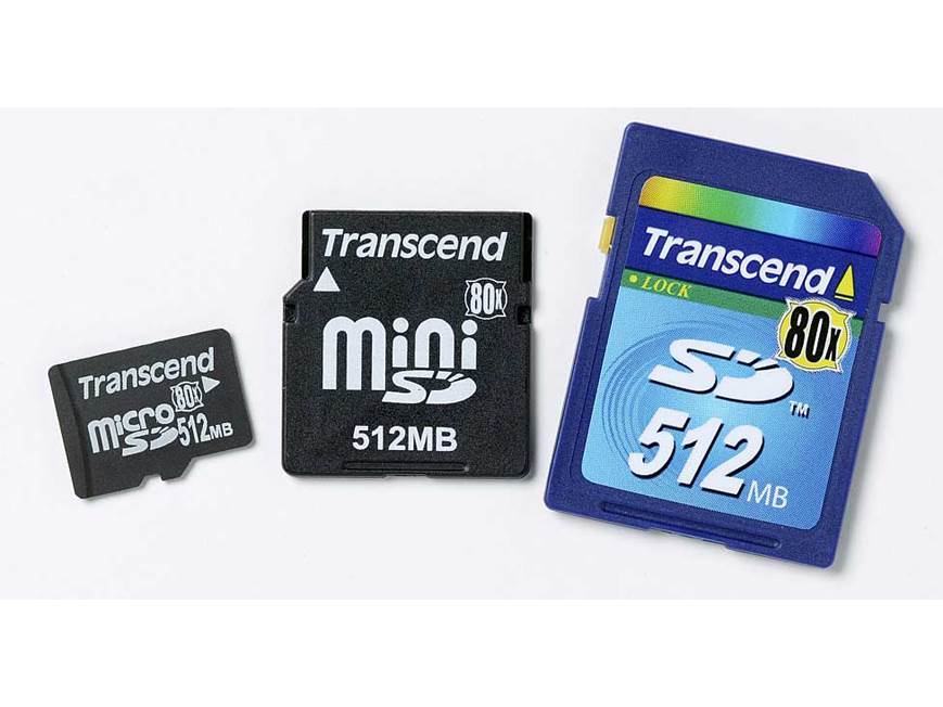 Transcend SD™ Memory Card (512MB) (512MB) at Crutchfield Canada