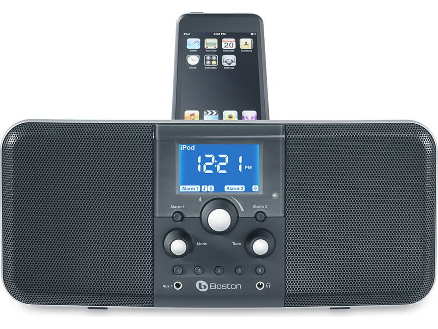 Boston Acoustics Horizon Duo-i (Midnight) Clock radio with built