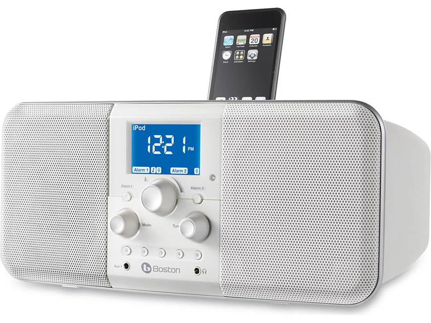Boston Acoustics Horizon Duo-i (Midnight) Clock radio with built