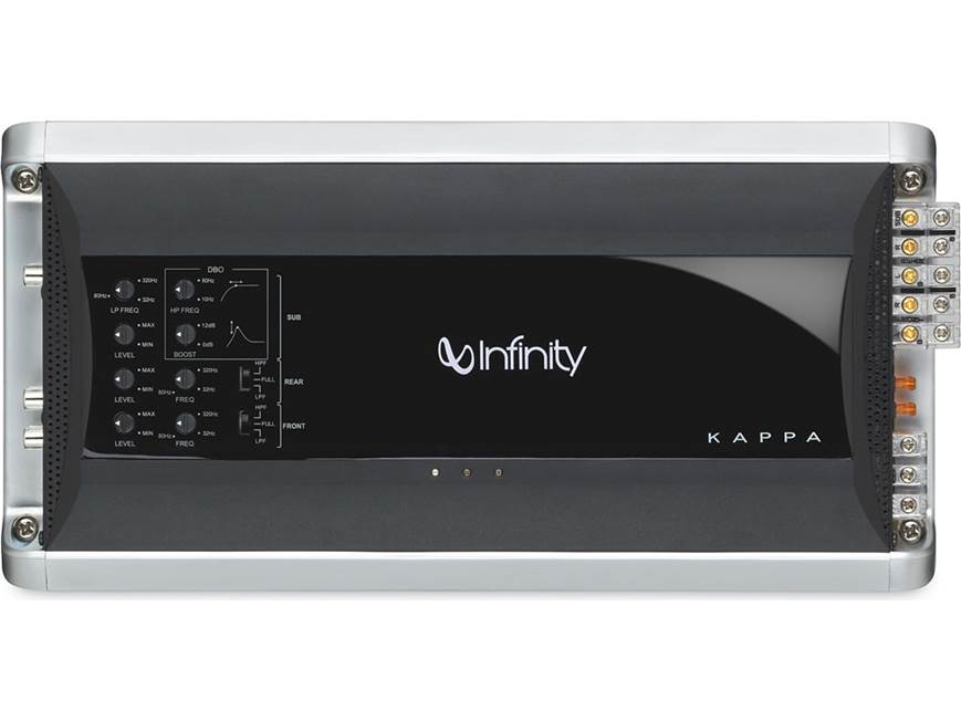 希少‼️Infinity Kappa Five パワーアンプ　ケーブル付き Infinity Kappa Five 5-channel amplifier — 50 watts RMS x 4 at 4