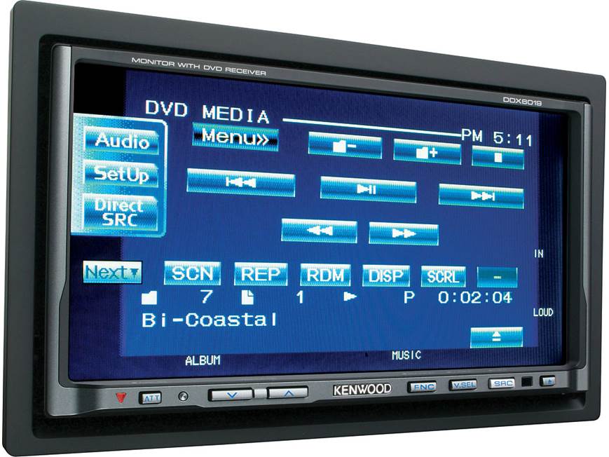 Kenwood DDX6019 In-dash DVD player with 6.95