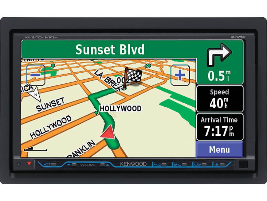 Kenwood DNX7120 Navigation receiver (New Stock) at Crutchfield Canada
