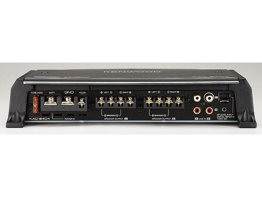 Kenwood KAC-8404 4-channel car amplifier 50 watts RMS x 4 (New
