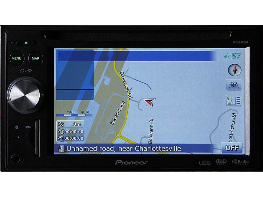 Pioneer AVIC-F700BT Navigation receiver at Crutchfield Canada