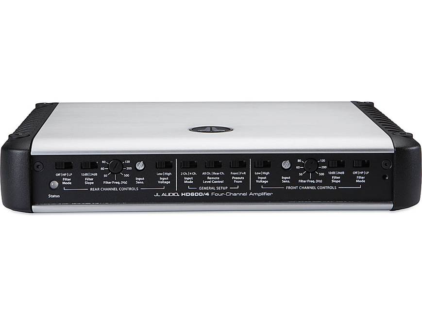 JL Audio HD600/4 4チャンネルアンプ JL Audio HD Series HD600/4 4-channel amplifier — 150 watts RMS x 4