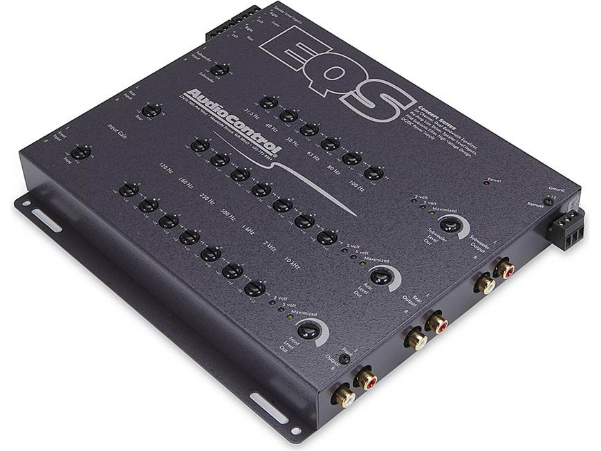 AudioControl EQS (Gray) 6-channel 13-band graphic equalizer (Gray