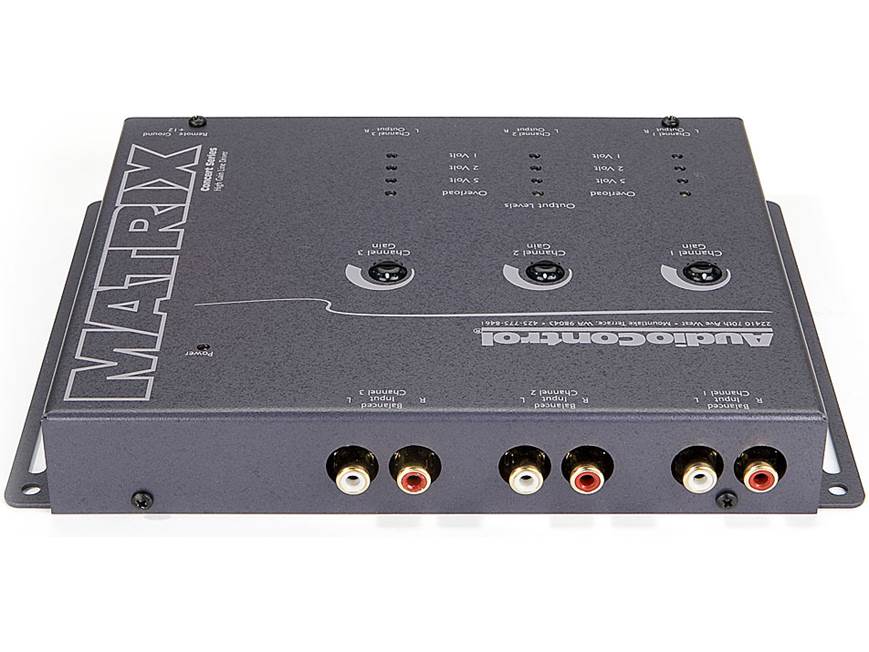 AudioControl Matrix (Gray) 6-channel line driver (Gray) at