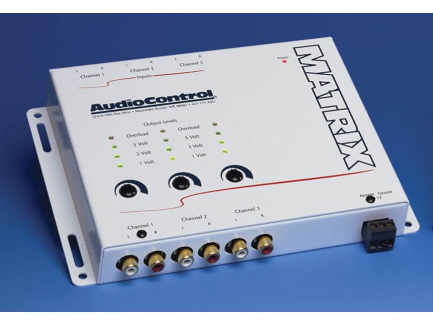 AudioControl Matrix (Gray) 6-channel line driver (Gray) at