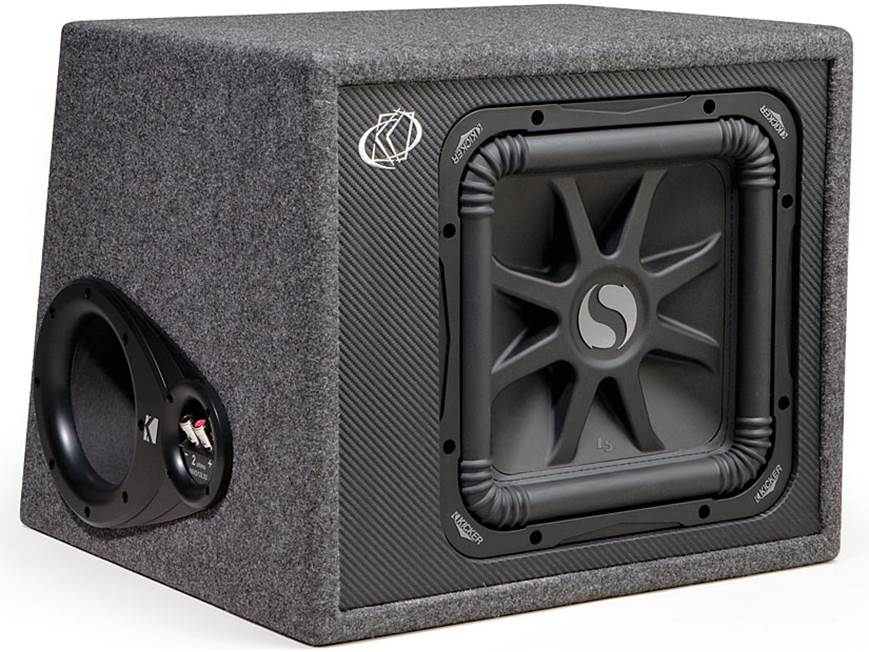 Kicker 08VS12L54 Ported enclosure with one 12