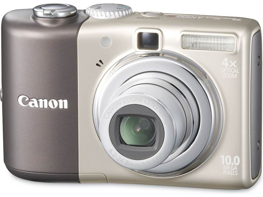 【美品】POWERSHOT A1000 IS Canon PowerShot A1000 IS (Brown) 10-megapixel digital camera with
