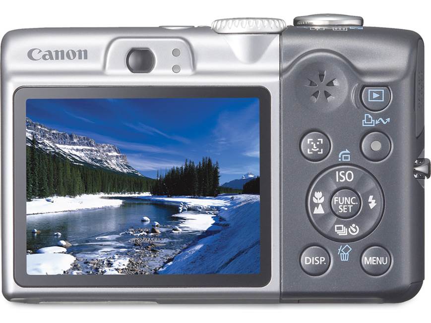 Canon PowerShot A1000 IS (Gray) 10-megapixel digital camera with