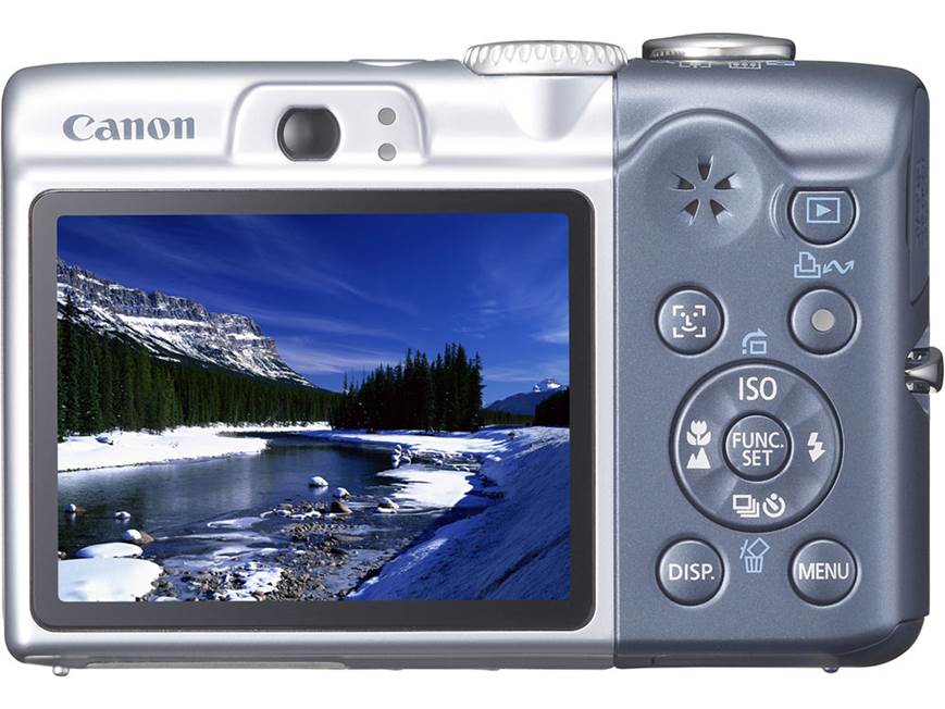 Canon PowerShot A1000 IS (Brown) 10-megapixel digital camera with