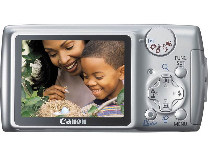 Canon PowerShot A470 (Orange) 7.1-megapixel digital camera with