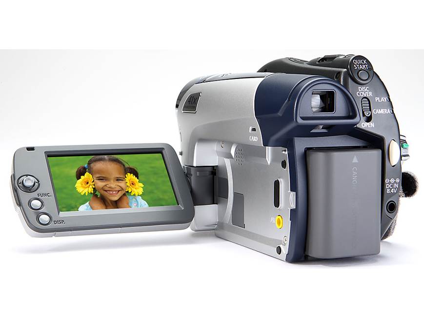 Canon DC310 DVD camcorder at Crutchfield Canada