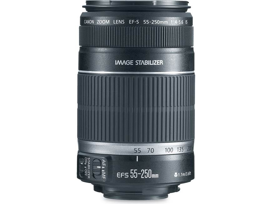 Canon EF-S 55-250mm IS Lens Zoom lens with image stabilization for