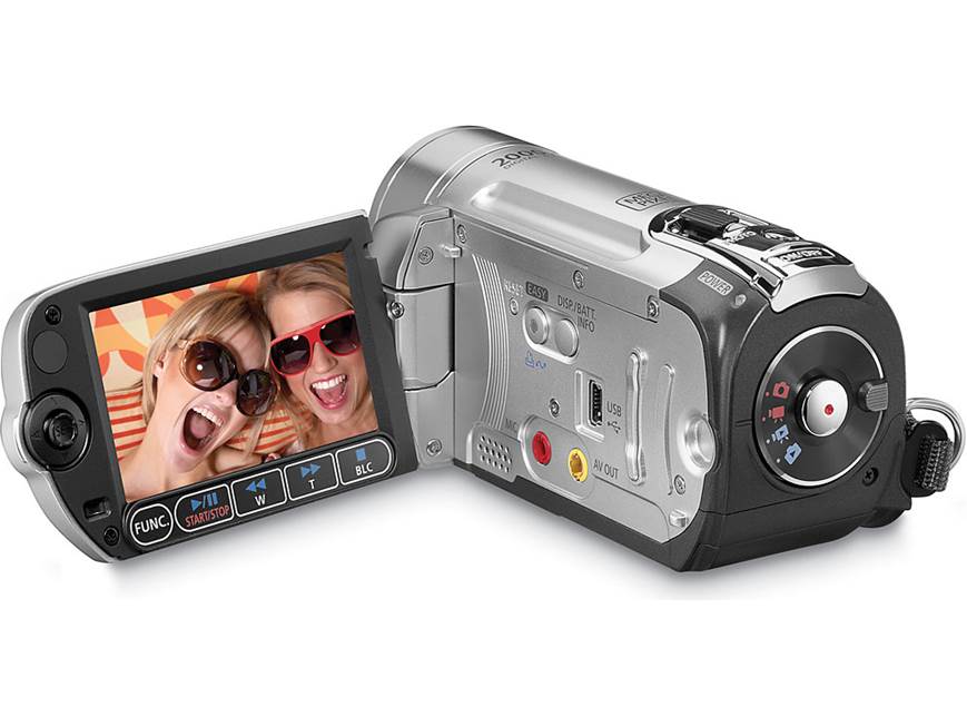 Canon FS10 8GB flash memory camcorder at Crutchfield Canada