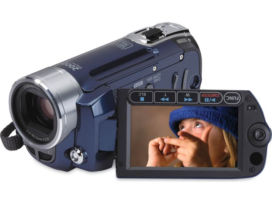 Canon FS100 (Sapphire Blue) SD™ memory card camcorder (Sapphire