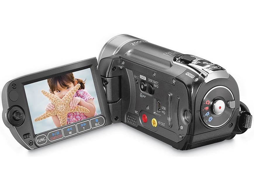 Canon FS11 16GB flash memory camcorder at Crutchfield Canada