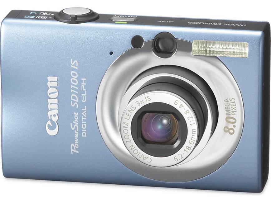 Canon PowerShot SD1100 IS (Gold) 8-megapixel digital camera with