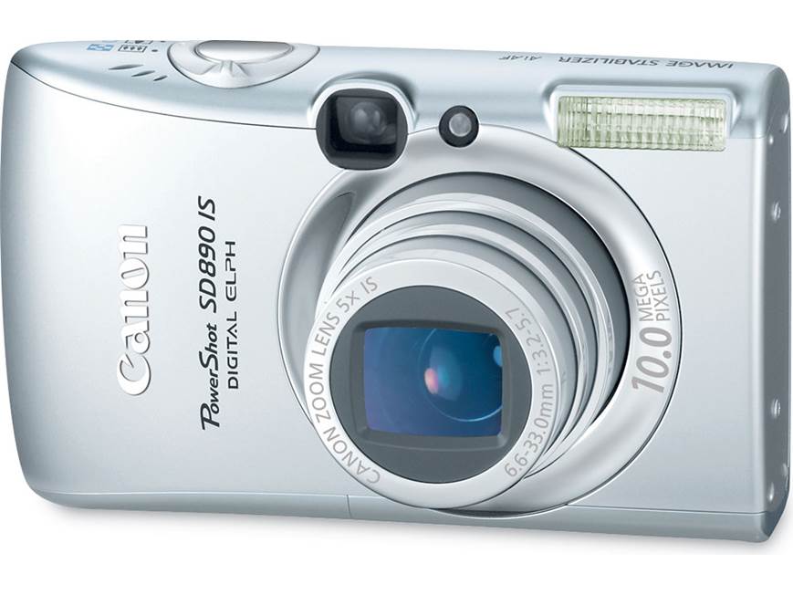 Canon PowerShot SD890 IS 10-megapixel digital camera with 5X