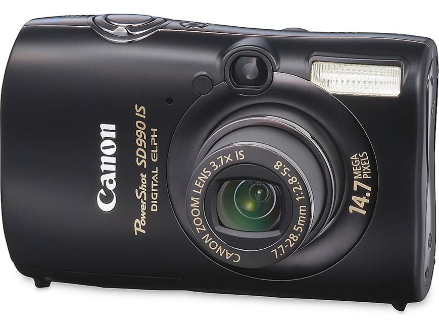 Canon PowerShot SD990 IS (Black) 14.7-megapixel digital camera