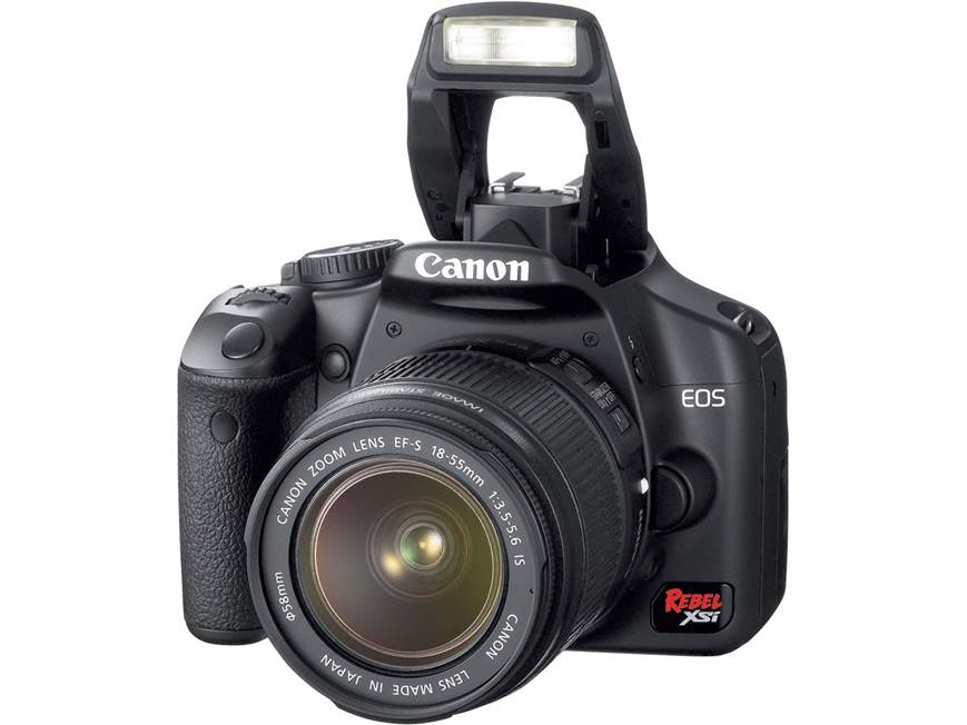 Canon EOS Digital Rebel XSi Kit (Black) 12.2-megapixel digital SLR 
