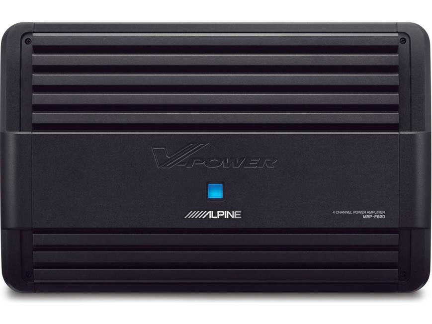 Alpine MRP-F600 V-Power Series 4-channel car amplifier 100 watts