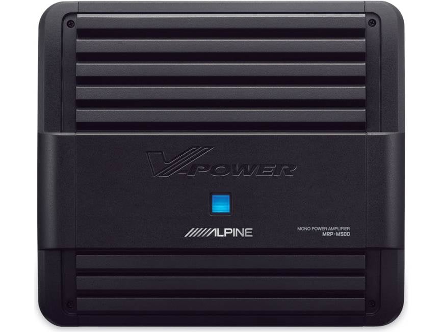 Alpine MRP-M500 Mono subwoofer amplifier — 500 watts RMS x 1 at 2