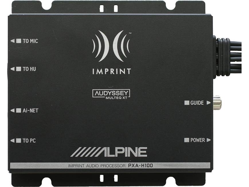 Alpine PXA-H100 IMPRINT™ Audio Processor Tunes your Alpine