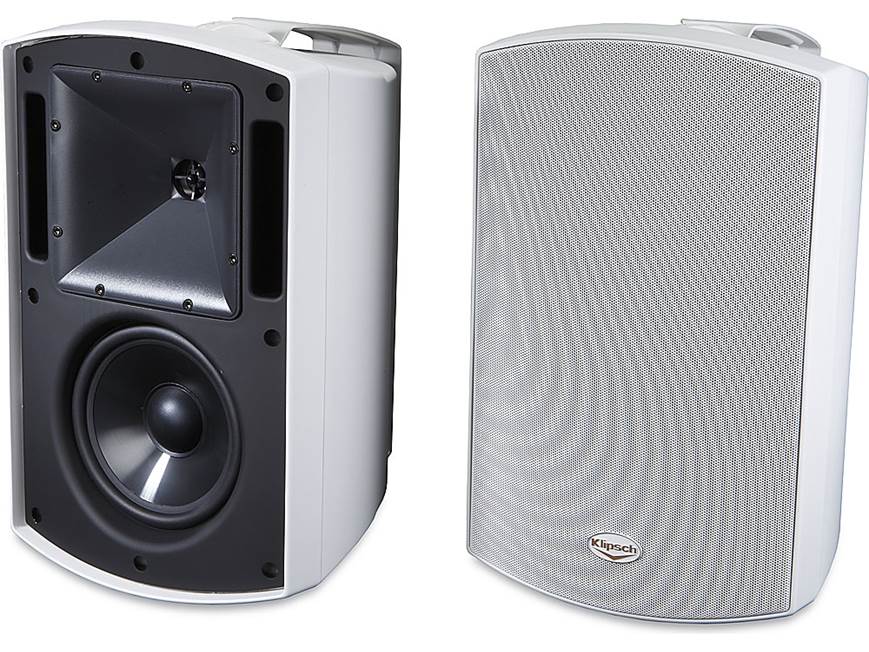 Klipsch AW-650 (White) Outdoor speakers (White) at Crutchfield Canada