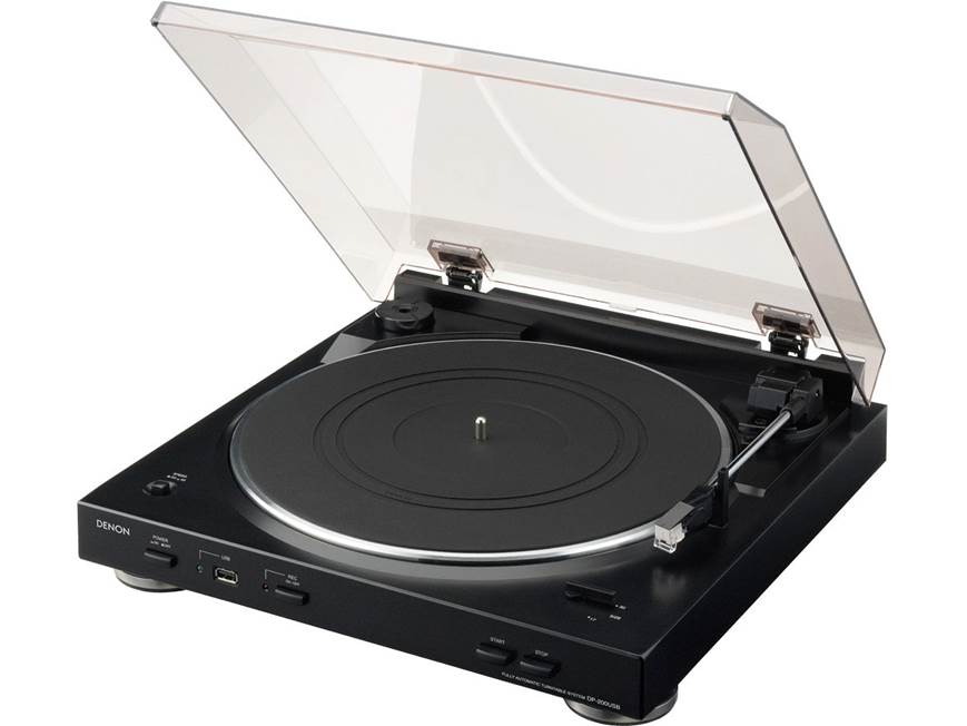 Denon DP-200USB Fully automatic turntable with USB port and built