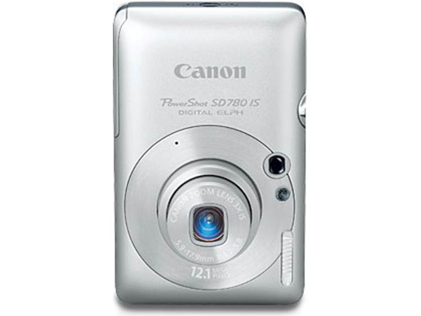 Canon PowerShot SD780 IS (Silver) 12-megapixel digital camera with