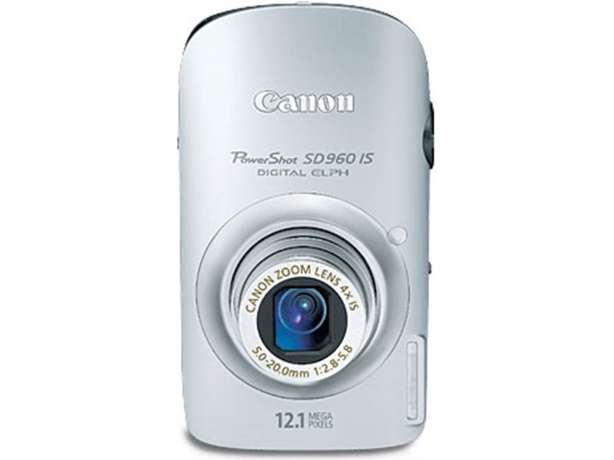 Canon PowerShot SD960 IS (Blue) 12-megapixel digital camera with
