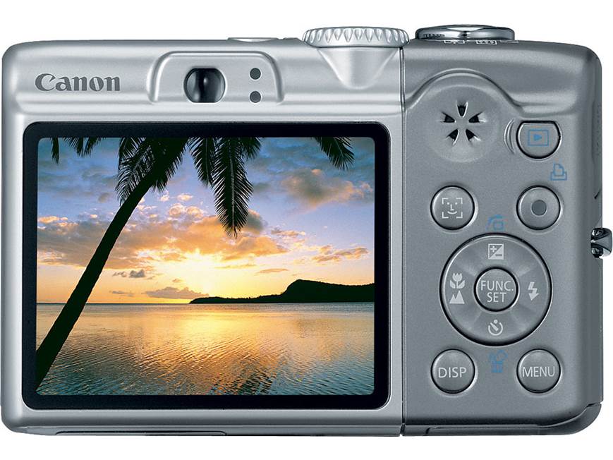 Canon PowerShot A1100 IS (Gray) 12.1-megapixel digital camera with